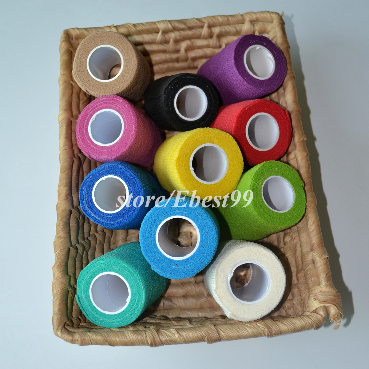 11 X First Aid SelfAdhesive Bandage Wound Bind DressGauze 7.5cm*4.5m