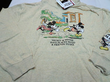 Mickey  Minnie Mouse Have Places to Go, Friends to See Sweatshirt Hoodie XL