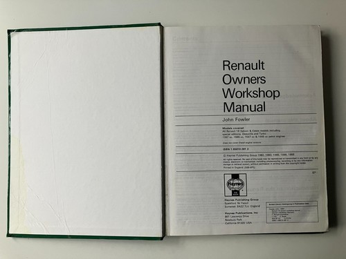 Haynes Workshop manuals - select your manual - Picture 389 of 605