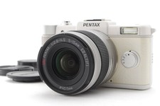  Mint PENTAX Q 12.4 MP Mirrorless White Camera Lens Kit 665 Clicks from JP 495