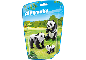 playmobil panda family