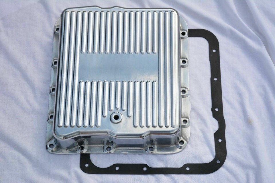 Black Finned Aluminum Oil Pan For Big Block Chevy 396-454 – Gearhead 8445BK