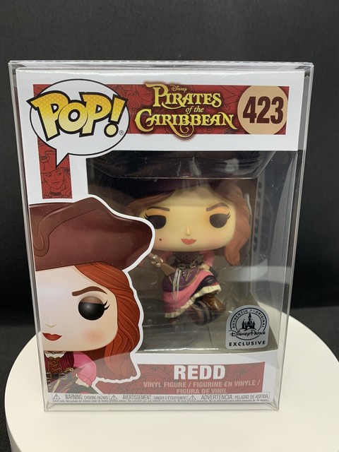 Funko Pop Pirates of The Caribbean Metallic Redd 423 Disney Parks for sale online | eBay