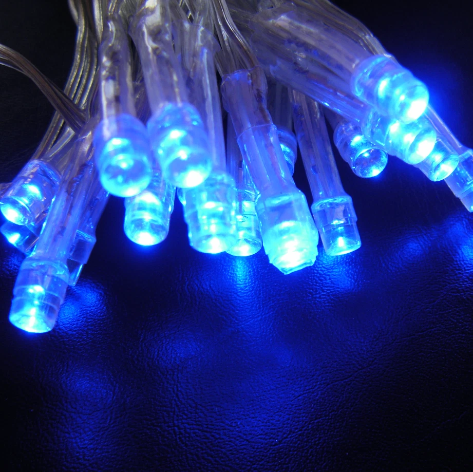 10m 80 Blue LED String Fairy Lights Battery Operated Wedding Party