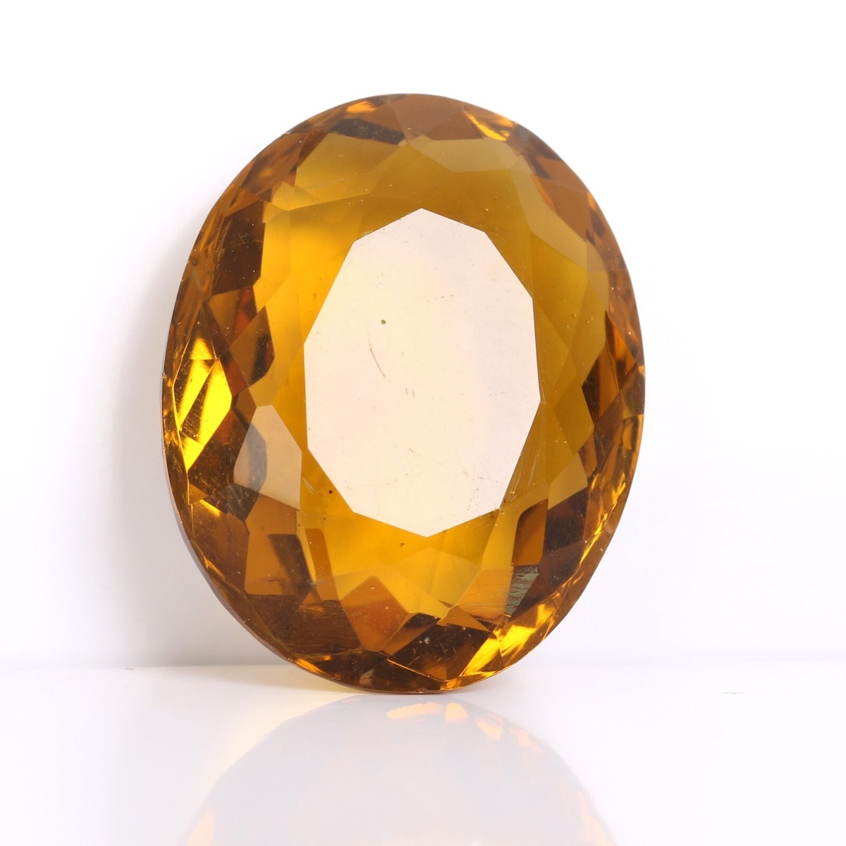 Faceted Smoky Topaz 94 Perfact Oval Cut Loose Gemstone GGS-868