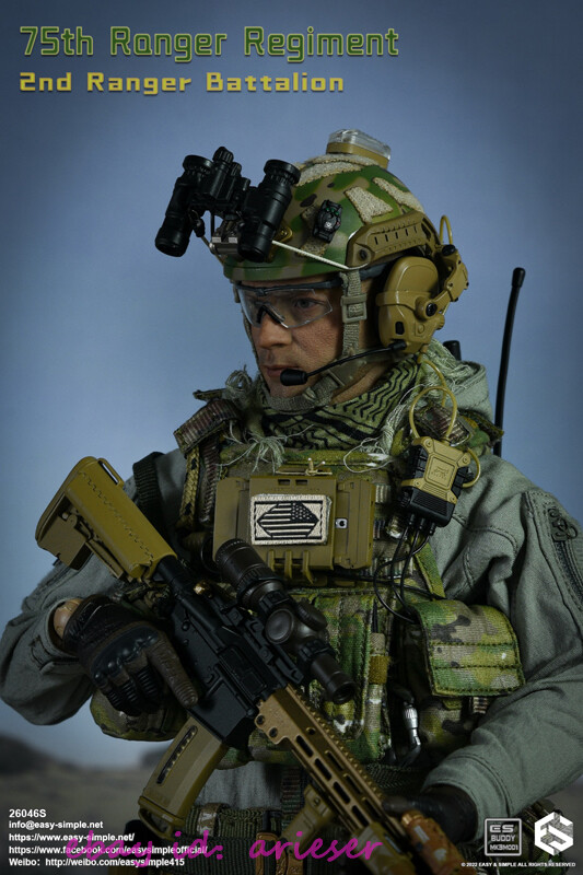 Easy&Simple 1/6 26046S 75th Ranger Regiment 2nd Ranger Battalion