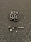 Vintage Gi Joe Cobra Arah 1983 Major Bludd Figure Weapon Accessory Lot Hasbro