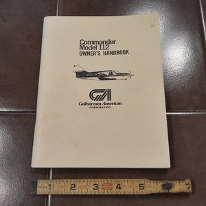 Gulfstream American Commander 112 Owner's Handbook
