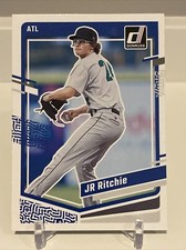 2023 Donruss Baseball Base #122 JR Ritchie - Atlanta Braves