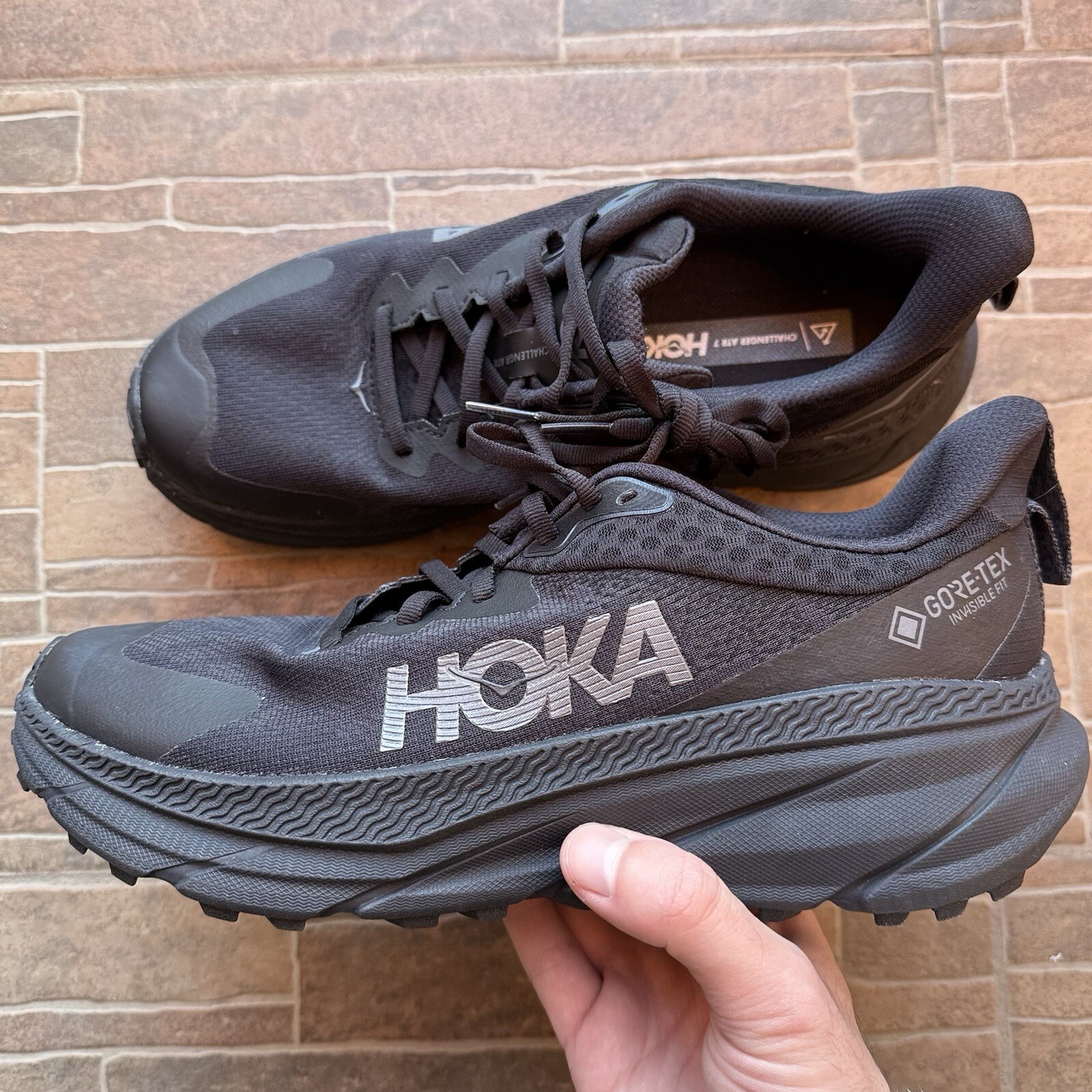 SAOLA Hoka One Uomo Challenger ATR 7 GTX Gore Tex US 7 D UK 6.5 BBLC 1134501 Trail