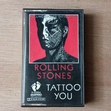 ROLLING STONES -TATTOO YOU- Rare Malaysia Cassette Footprint