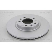 Triscan Bremsscheiben Vorne Ø283 Mm Beschichtet Passend FüR Peugeot 407 SW