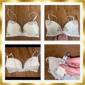 La Perla Angelica Floral Swirl Camellia Embroidered Motifs Ivory SET RARE $720