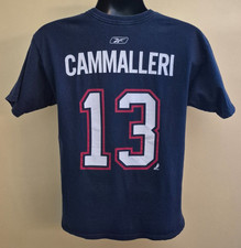 Montreal Canadiens Mike CAMMALLERI Reebok NHL Hockey Shirt Jersey Shirsey Used S