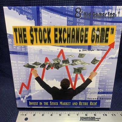 Stock Exchange Game Second Edition Family Board Game 8th Kids Games Complete