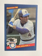 1986 Donruss Action All-Stars Paul Molitor - #39
