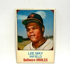 1975 Hostess All-Star Team - Lee May #142 Baltimore Orioles VG Hand Cut