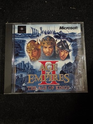 Age of Empires 2: The Age of Kings (PC CD-ROM, 1999) Microsoft Game Jewel Case 