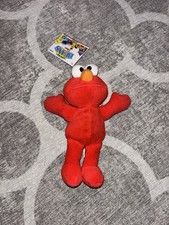 NEW WITH TAGS Tyco 1997 Sesame Street Beans 8 Inches Bean Bag Plush ELMO