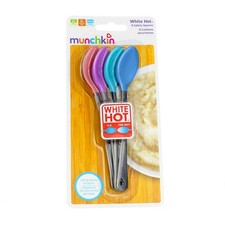 2 Pack Munchkin White Hot Safety Spoons, 4 Ct