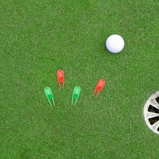 8 Pcs Golf Fork Tool Pitch Mark Repair Equipment Divot Removal Funny Tools