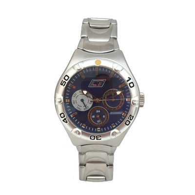 Chronotech Orologio Unisex Analogico Al quarzo con cinturino Acciaio inossidabile CC7051M-02M