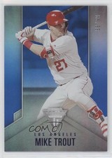 2020 Panini Chronicles Titanium Blue 56/99 Mike Trout #1 9o3