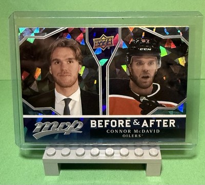 2021 Upper Deck MVP Before & After #BA-2 Connor McDavid Edmonton Oilers