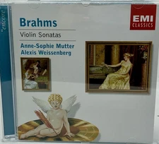 LIKE NEW Brahms: Violin Sonatas CD - Anne-Sophie Mutter **BUY 5+ = FREE SHIP**