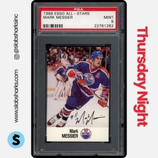 1988 ESSO ALL-STAR COLLECTION MARK MESSIER PSA 9