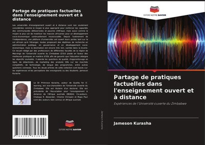 Jameson Kurasha | Partage de pratiques factuelles dans l'enseignement ouvert...