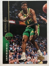 1994-95 Upper Deck #38 Kendall Gill Seattle Supersonics