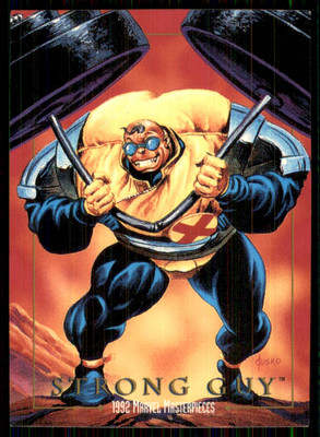 1992 Skybox Marvel Masterpieces #85 Strong Guy