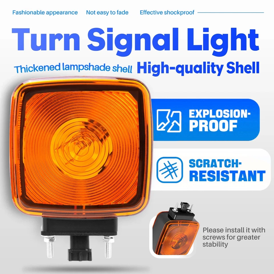 For GMC Topkick Chevrolet C4500 C5500 Kodiak 90-09 Turn Signal Light 15148648 - Image 3 of 4