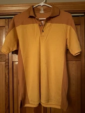 Dunkin Donuts Orange Uniform Polo Size: Small / Medium 