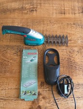 Bosch Lsio Mini Hedge Trimmer Cordless Battery Powered with charger + new blade