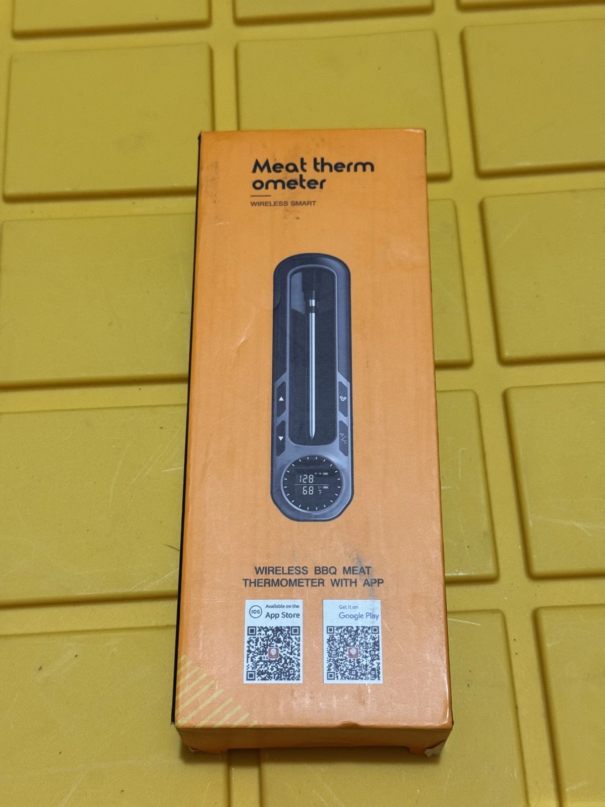 Ceatlly Wireless Meat Thermometer. Truly Wireless 500ft