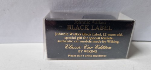 Wiking 1:87 Horch 850 Johnnie Walker Black Label Classic Car modello pubblicitario IMBALLO ORIGINALE - Foto 6 di 6