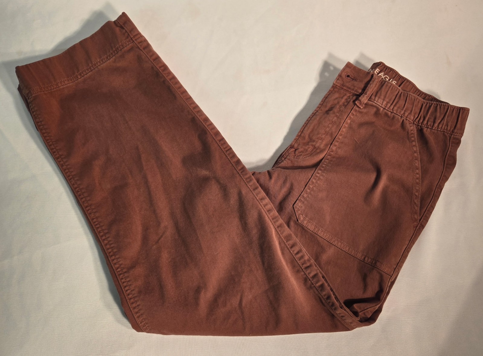 American Eagle Rust Red Colored Ex Boyfriend Jean… - image 4