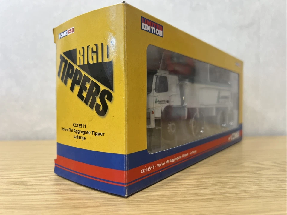 Corgi  Volvo FM Aggregate Tipper  Lafarge CC13511 1:50 Scale   - Image 3 of 4