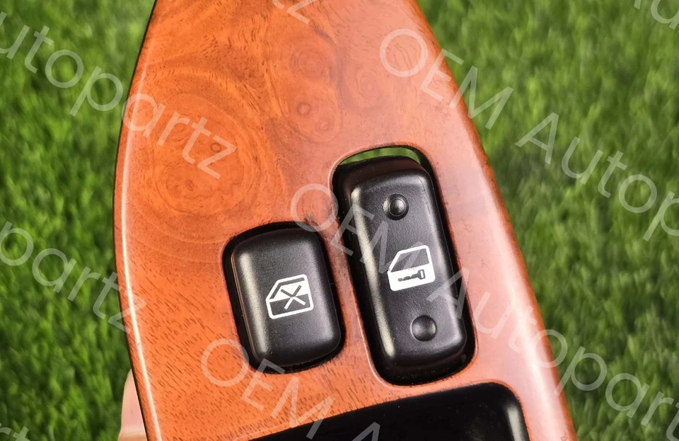 Lexus LX470 2003-2005 Master питания окна кнопки переключатель передний правый водитель (RHD) - Изображение 4 из 4