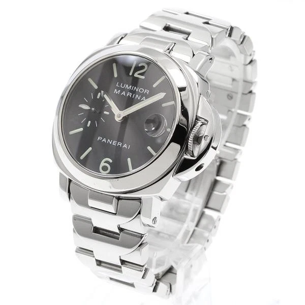 Panerai — Officine Panerai Luminor Marina PAM00050 40mm Black Dial Automatic Watch #C4448
