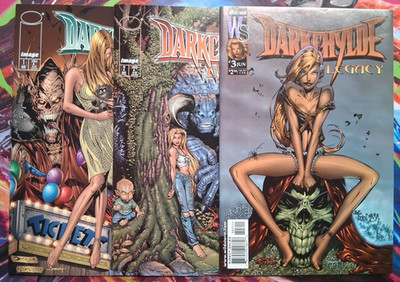 Darkchylde: THE LEGACY #1, 2 & 3 ~ 1998 Image Comics/Wildstorm ~ Randy Queen