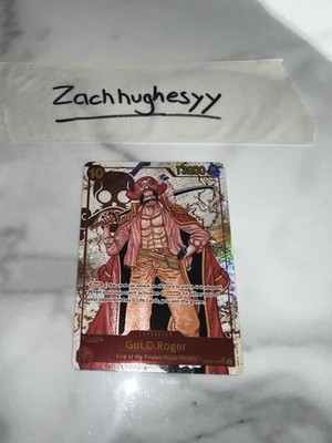 One Piece Gol.D.Roger OP09-118 SEC Alternative Art Card English Edition