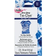 I Love To Create Tulip One-Step Tie-Dye Refill .13oz 3/Pkg-Blue (3Pk)