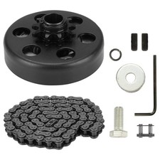 Youxmoto Go Kart Clutch 3/4" Bore 12T with 35 Chain, 12 Tooth Centrifugal Cl...