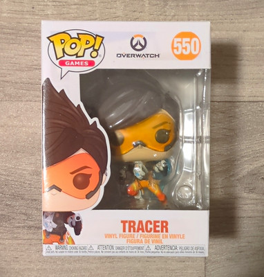Funko Pop! Games Overwatch Tracer Vinylfigur Vinyl mehrfarbig Box #550