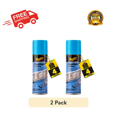 ( 2 PACK ) Meguiar's Keep Clear Headlight Coating for New & Restoration UV
