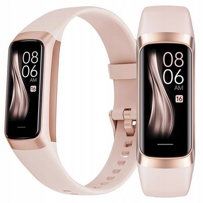 Zeacool Fitness Tracker Rosa Smartwatch, wasserdicht nach IP68