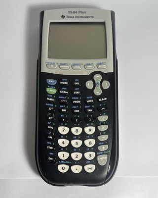 Texas Instruments TI-84 Plus Graphing Calculator w/ Slide Cover Tested Cleaned